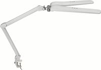 Schreibtischleuchte Metall/Ku.weiß H.max.470 mm,Tischklemme m.LED
