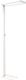 LED-Standleuchte MAULjura Metall weiß H.196,5cm Standfuß LED MAUL