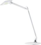 Schreibtischleuchte Alu.weiß H.750mm Standfuß m.LED HANSA