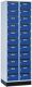 Postverteilerschrank H1950xB620xT500mm 22 Fächer lichtgrau/enzianblau C+P