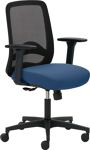 Bürodrehstuhl myTRITON Stand.blau 470-580mm m.Armlehnen Trgf.110kg