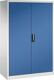 Flügeltürenschrank H1950xB1200xT600mm lichtgrau 4 BD C+P