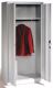 Garderobenschrank H1950xB930xT500mm lichtgrau/ lichtgrau C+P