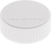 Magnet Super D.34mm weiß MAGNETOPLAN