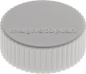 Magnet Super D.34mm grau MAGNETOPLAN