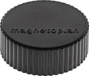 Magnet Super D.34mm schwarz MAGNETOPLAN