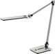 Schreibtischleuchte Wave silber geb.H.max.760mm Standfuß m.LED HANSA