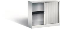 Rollladenschrank H897xB1000xT435mm lichtgrau 1Fachböden