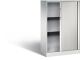 Rollladenschrank H1292xB800xT435mm lichtgrau 2Fachböden