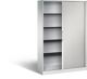 Rollladenschrank H1980xB1200xT435mm lichtgrau 4Fachböden C+P
