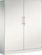 Flügeltürenschrank H1617xB1200xT435mm lichtgrau/lichtgrau 3 BD C+P