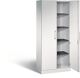 Flügeltürenschrank H1980xB800xT435mm lichtgrau/lichtgrau 4 BD