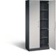 Flügeltürenschrank H1980xB1000xT435mm schwarzgrau/weißalu.4 BD