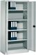 Flügeltürenschrank H1950xB1200xT400mm lichtgrau 4BD 110Grad Türöffnung