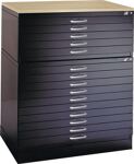 Abdeckp.H25xB1100xT765mm Akazie DBS 016 f.Flachablageschrank