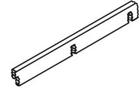 Fachunterteilungen Tiefen-Teiler f.Flachablageschrank 4St./Beutel C+P