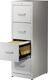 Hängeregistraturschrank H1350xB434xT600mm 1-bahnig lichtgrau m.Softeinzug