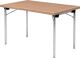 Klapptisch B1400xT700xH725mm Buche 20mm Vierfußgestell Rdrohr 30x1,5mm verchr.