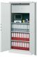 Tresorschrank H1950xB950xT550mm m.Innenfach 2 Türen,3 Fbd.lichtgrau ORGAMI