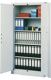Tresorschrank H1500xB700xT550mm 1 Tür,re.angeschlagen,3 Fbd.lichtgrau ORGAMI