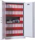 Dokumentenschrank H1950xB1200xT550mm 2 Türen,4 Fachböden Anz.Ordner 60