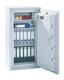 Wertsch.-Schrank H1380xB825xT700mm 361l 1 Tür,3 Fbd.lichtgrau
