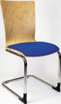 Schwingstuhl m.Sitzpolster Modell 2 enzianblau
