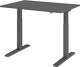 Schreibtisch Teda-P H700-1200xB1200xT800mm graphit Gestell graphit