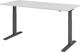 Schreibtisch Teda-P H700-1200xB1800xT800mm lichtgrau Gestell graphit