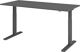 Schreibtisch Teda-P H700-1200xB1800xT800mm graphit Gestell graphit