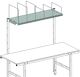 Anbaumagazin aus verzinktem Stahlblech B1425xT500xH445mm mit 6 Fachteiler