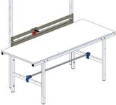 Schneidvorrichtung mit Achssatz B1500xT175xH20mm Schnittbreite 1250mm