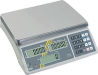 Zählwaage Wägeber.6kg Ziffernschritt 2g Wägeplattform-B300xT225mm eichfähig KERN