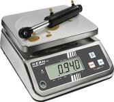 Tischwaage Wägebereich 15kg eichfähig Ziffernschrit.5g Plattform-B230xT190mmKERN