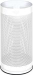 Schirmständer Ø270 mmxH610mm Stahlbl.weiß,ähnl.RAL 9010 gel.