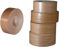 Nassklebeband braun L.200m B.60mm 2-fach fadenverstärkt 12 Rl./Krt.HADE
