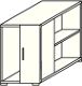 Standcontainer Tool H720xB550xT800mm officegrau f.PC-Tower