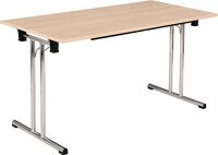 Klapptisch B1800xT700xH740mm Ahorndekor 19mm Kufen,ger.