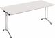 Klapptisch B1800xT700xH740mm lichtgrau 25mm Kufen,geb.