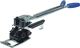 Klapptisch B1800xT700xH740mm lichtgrau 19mm Kufen,geb.