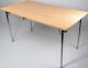 Klapptisch B1200xT700xH740mm Buchedekor 25mm Vierfußgestell