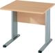 Klapptisch B1200xT700xH740mm Buchedekor 25mm Vierfußgestell