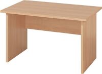 Klapptisch B1400xT700xH740mm Ahorndekor 25mm Vierfußgestell