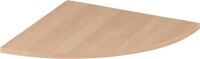 Klapptisch B1600xT700xH740mm Buchedekor 25mm Vierfußgestell