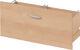 Klapptisch B1800xT700xH740mm Buchedekor 25mm Vierfußgestell