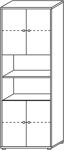 Klapptisch B1200xT700xH740mm Buchedekor 19mm Vierfußgestell