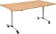 Klapptisch B1800xT700xH740mm Ahorndekor 25mm Kufen,fahrbar