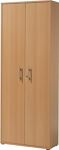 Schrank Basic 4 H2167xB800xT362mm Buchedekor Anz.Türen 2 m.Schloss 6 OH