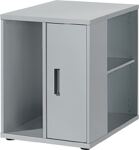 Standcontainer Basic 4 H720xB550xT800mm officegrau f.PC-Tower