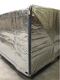 Palettenabdeckhaube Thermofolie silber L1250xB850xH980mm m.Reißverschluss